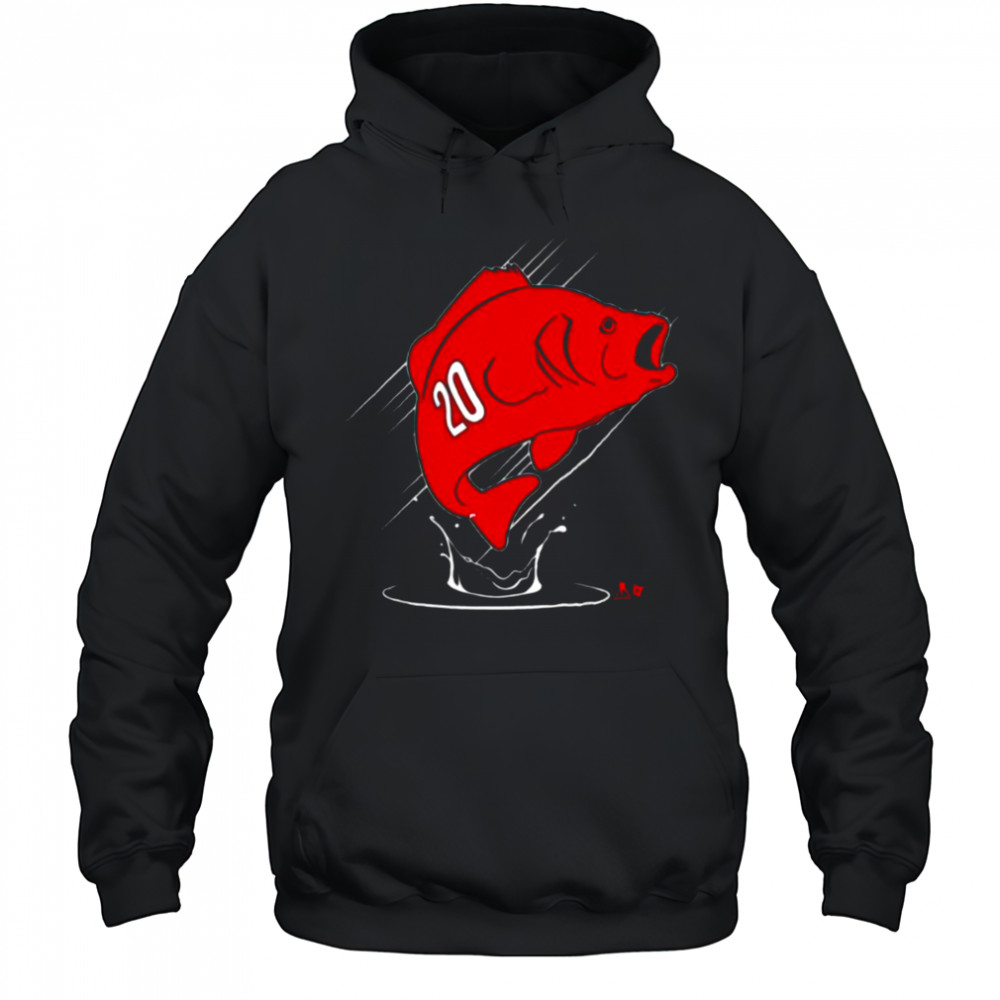 Sebastian Aho Carolina Hurricanes Hockey Fish 20 Shirt Hoodie