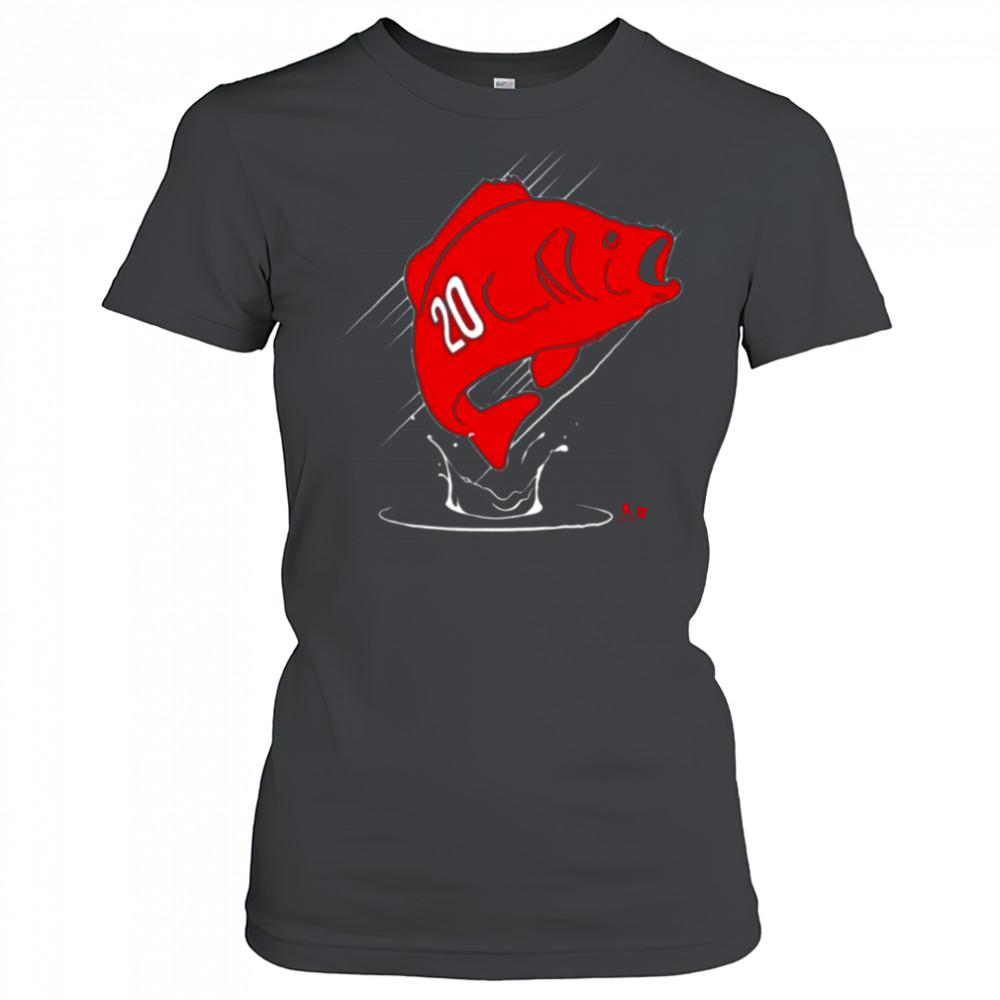 Sebastian Aho Carolina Hurricanes Hockey Fish 20 Shirt Women's T-shirt