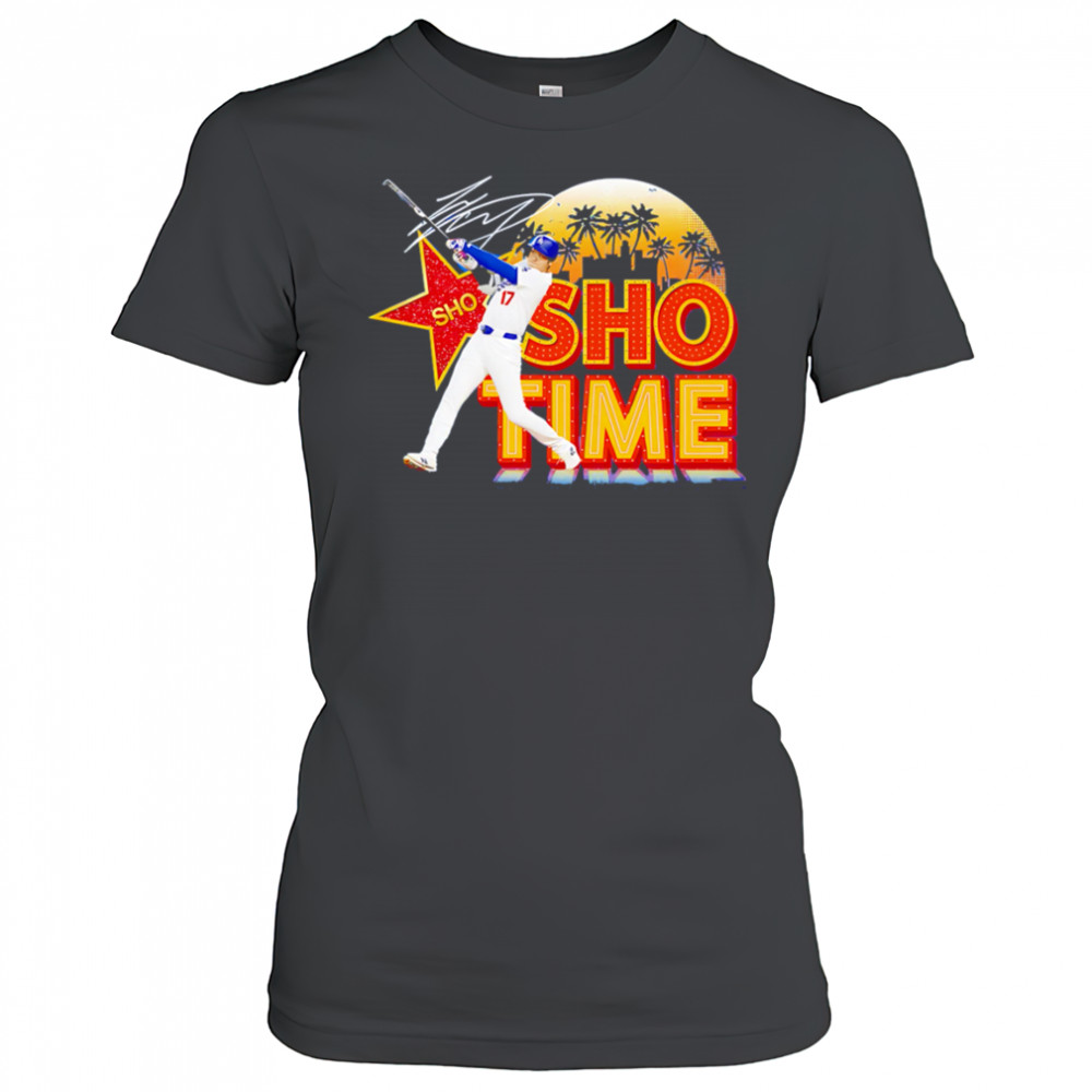 Shohei Ohtani Sho-time signature sunset shirt Women's T-shirt