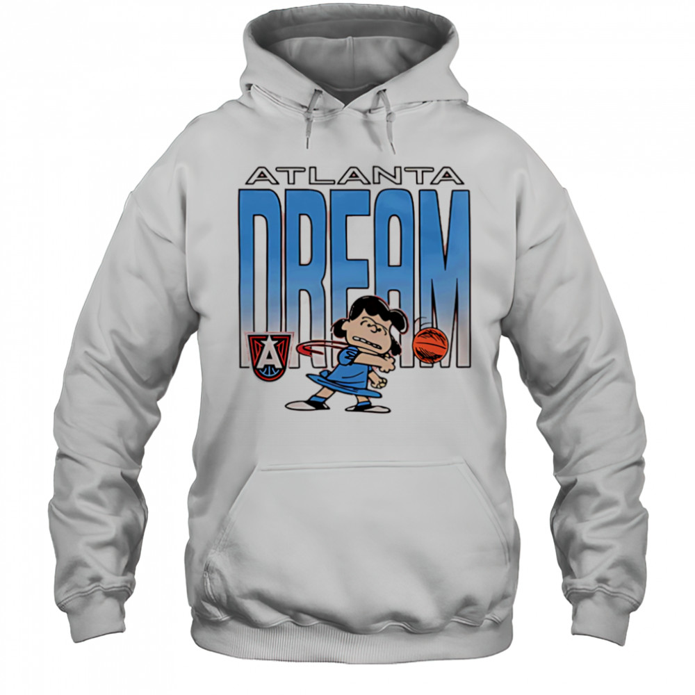 Snoopy Peanuts Lucy x Atlanta Dream basketball shirt Hoodie