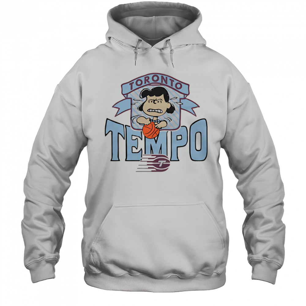 Snoopy Peanuts Lucy x Toronto Tempo basketball shirt Hoodie