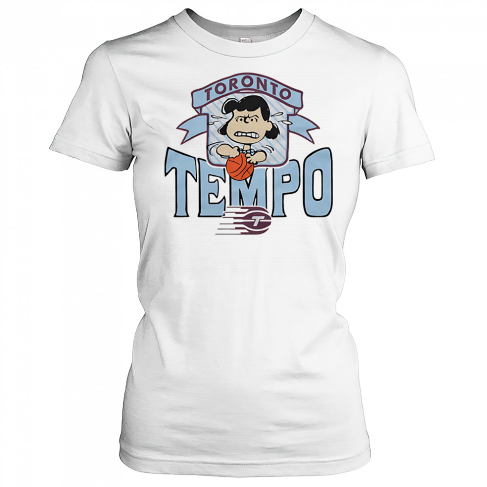 Snoopy Peanuts Lucy x Toronto Tempo basketball shirt Women's T-shirt