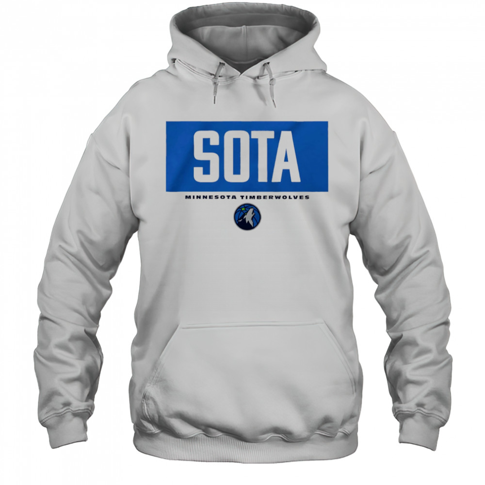 Sota Minnesota Timberwolves NBA Basketball logo shirt Hoodie