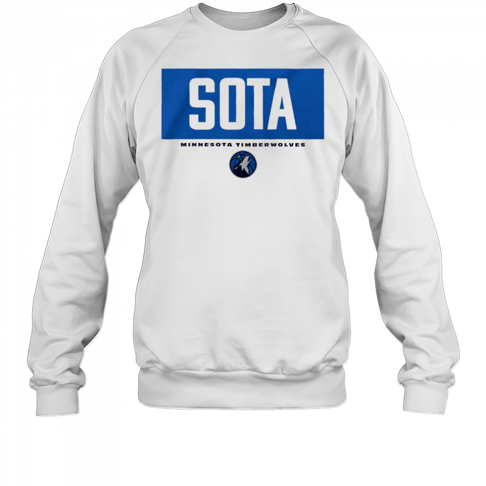 Sota Minnesota Timberwolves NBA Basketball logo shirt Sweatshirt