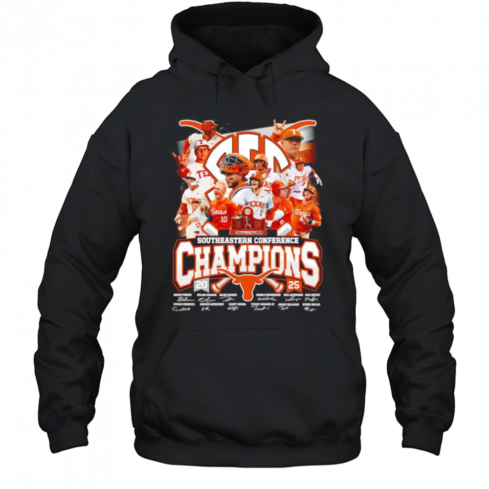 Southeastern Conference Champions 2025 Texas Longhorns shirt Hoodie