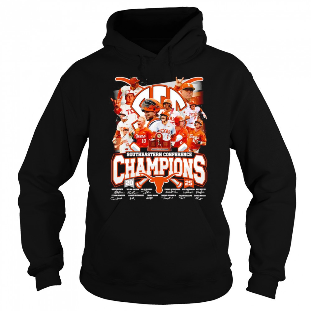Southeastern Conference Champions 2025 Texas Longhorns shirt Sweatshirt