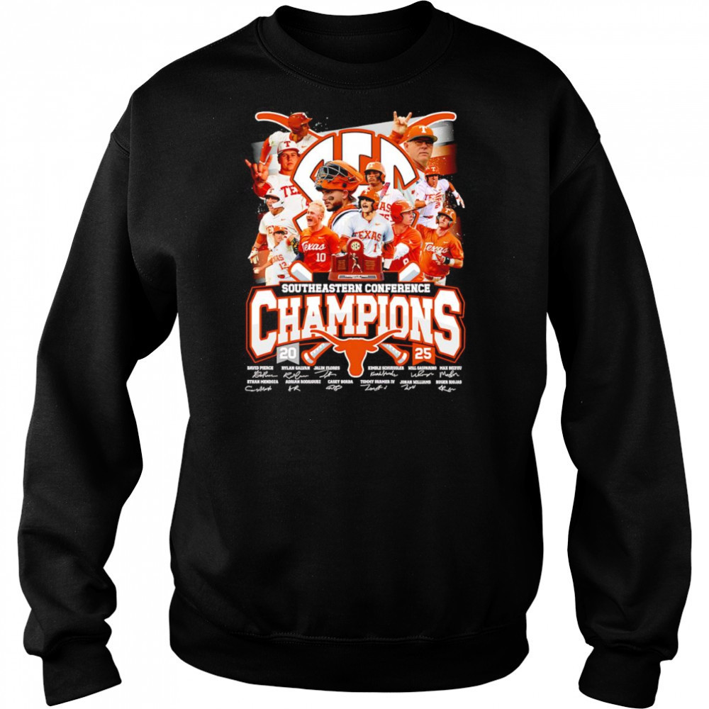 Southeastern Conference Champions 2025 Texas Longhorns shirt Hoodie