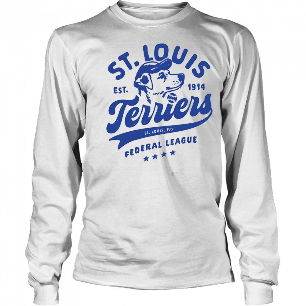 St. Louis Terriers Missouri baseball vintage shirt Long Sleeved