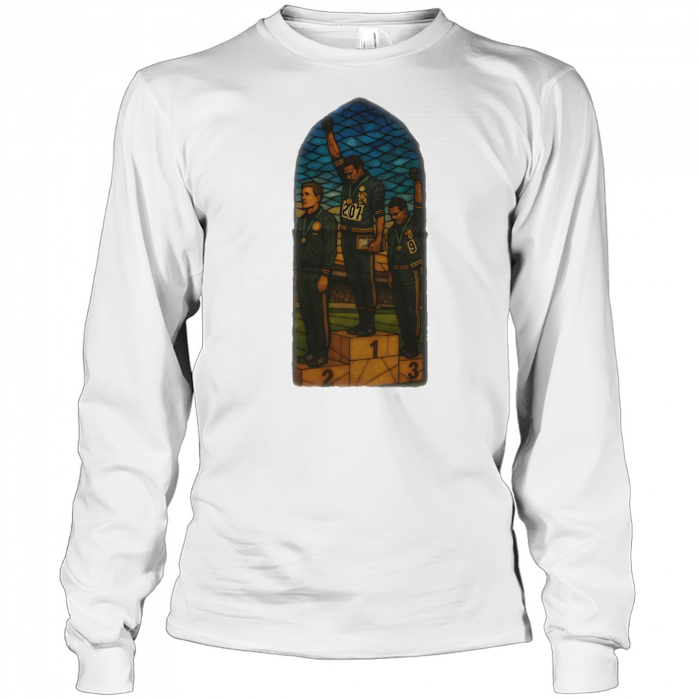 Stained Glass 1968 Olympics shirt Long Sleeved