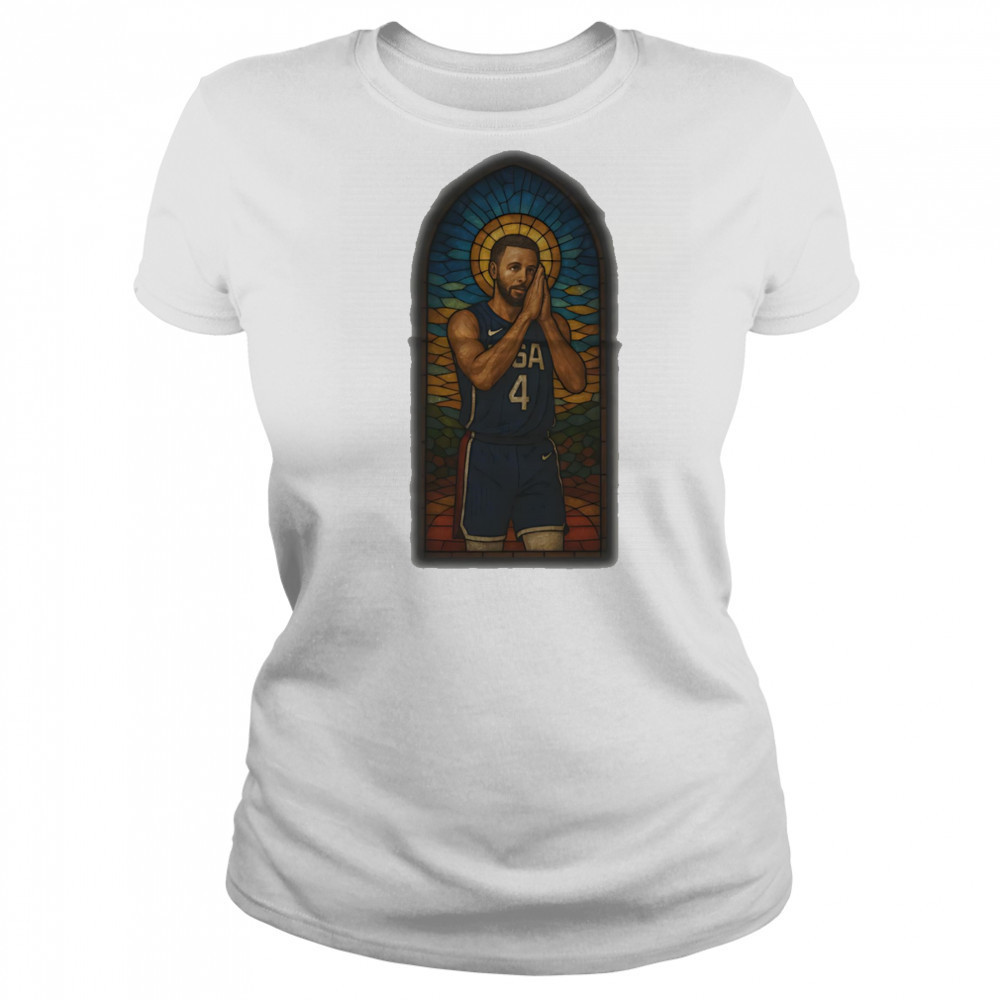 Stained glass Stephen Curry shirt Women's T-shirt
