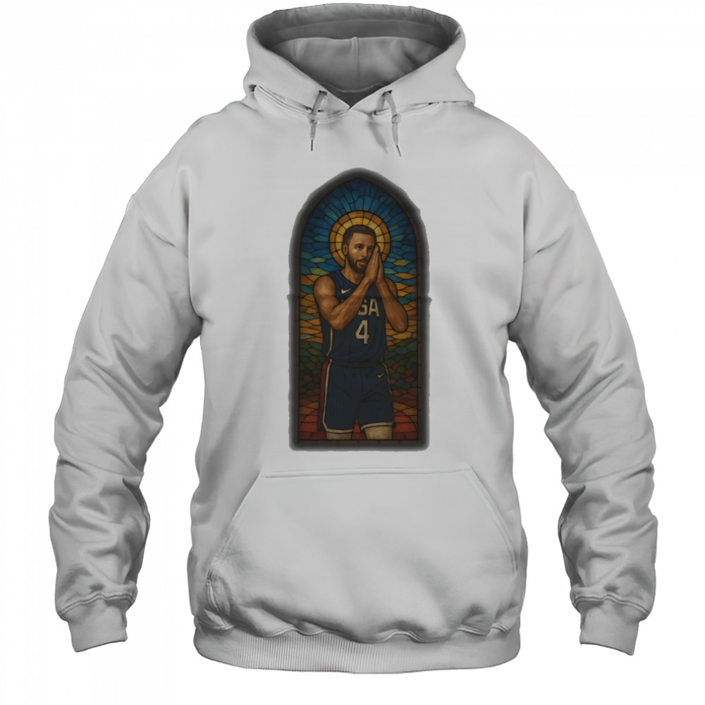 Stained glass Stephen Curry shirt Hoodie