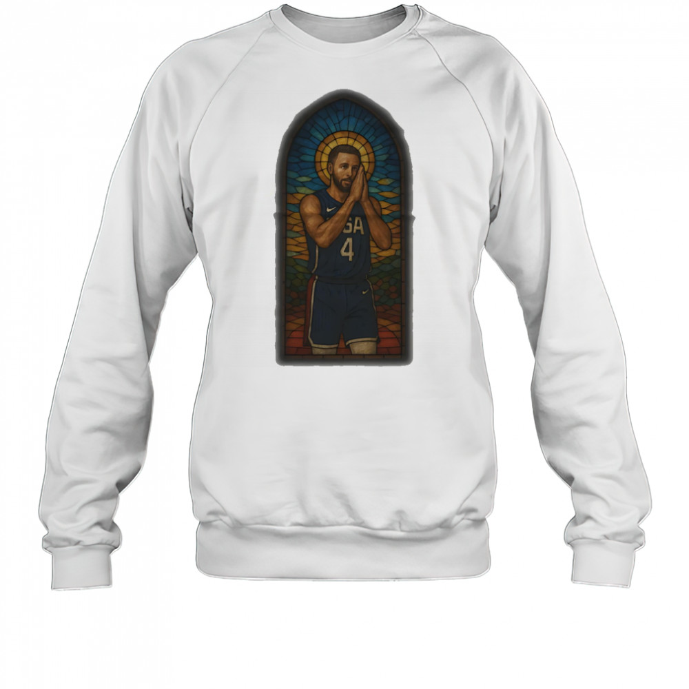 Stained glass Stephen Curry shirt Sweatshirt