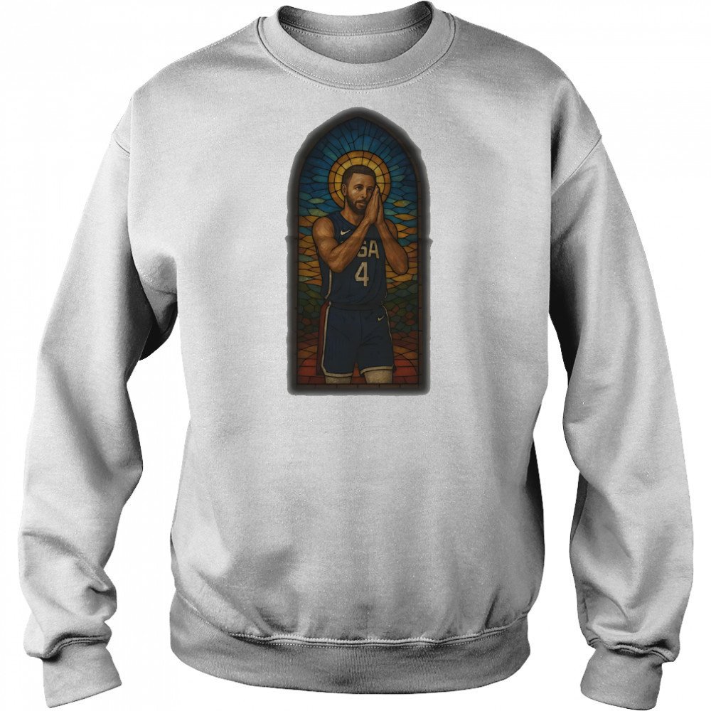 Stained glass Stephen Curry shirt Hoodie