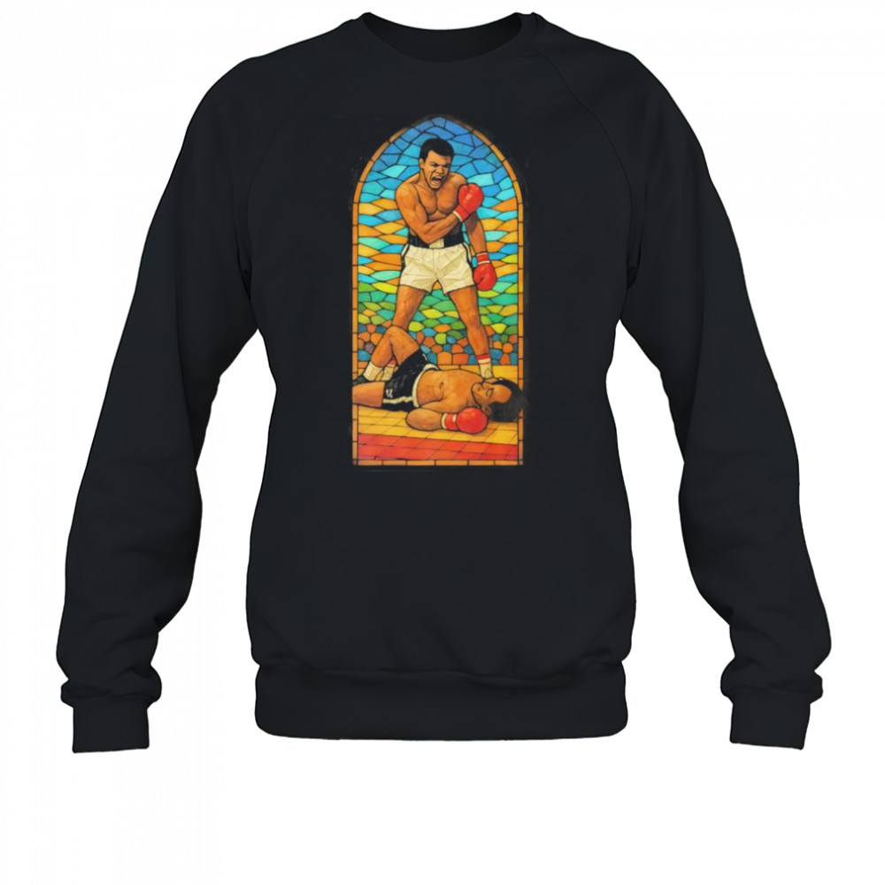 Stained glass the greatest shirt Sweatshirt