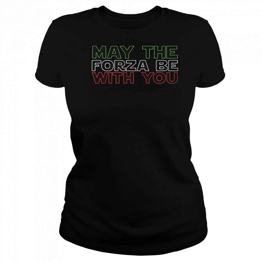Star Wars May The Forza Be With You T-Shirt Women's T-shirt