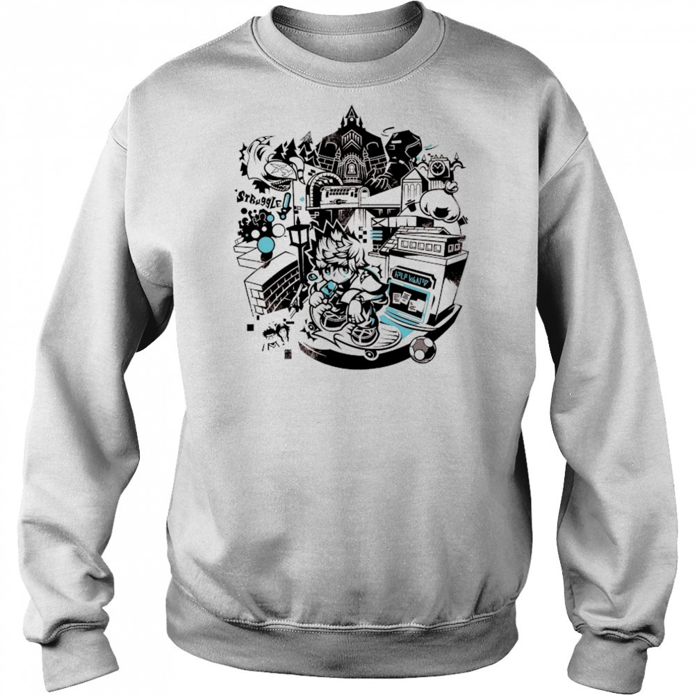 Sundown Struggle T-Shirt Hoodie