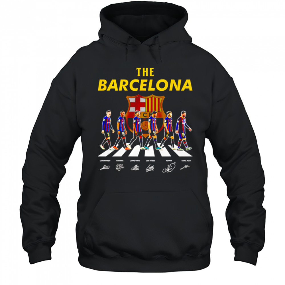 The Barcelona legendary signatures shirt Hoodie