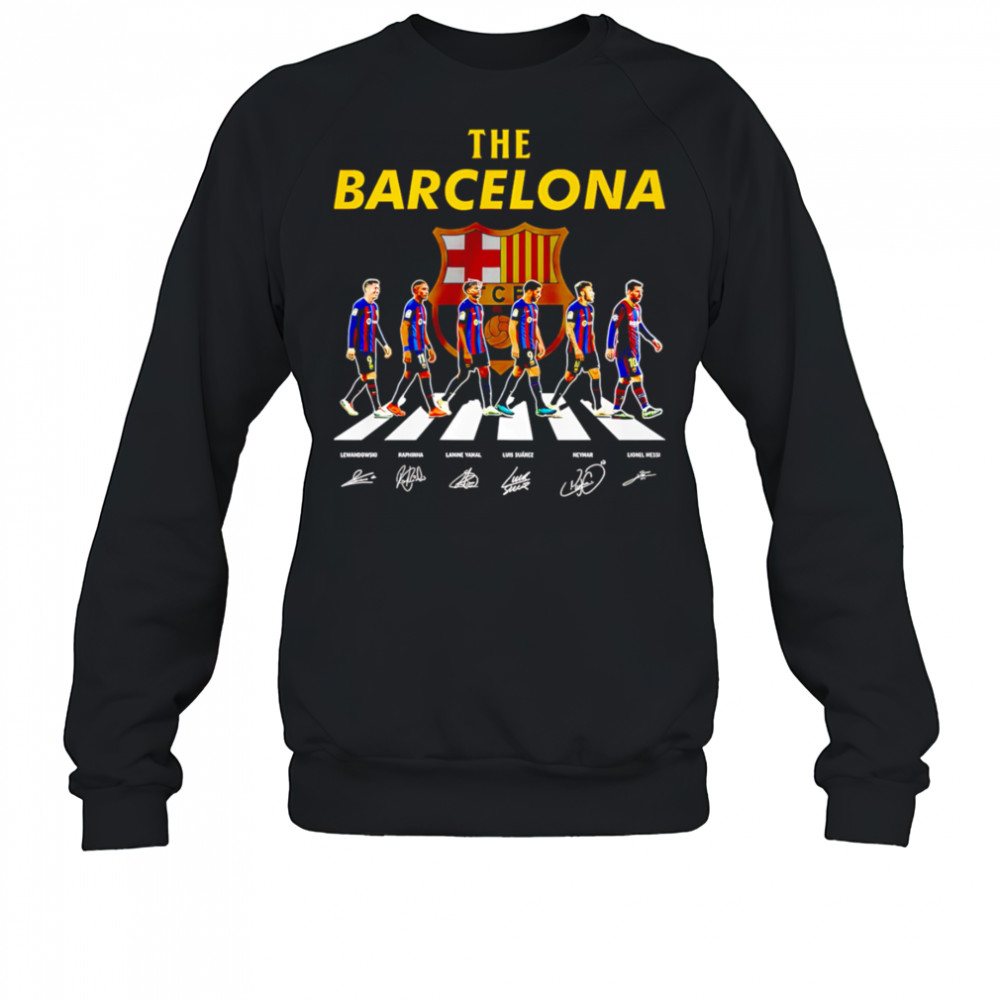 The Barcelona legendary signatures shirt Sweatshirt