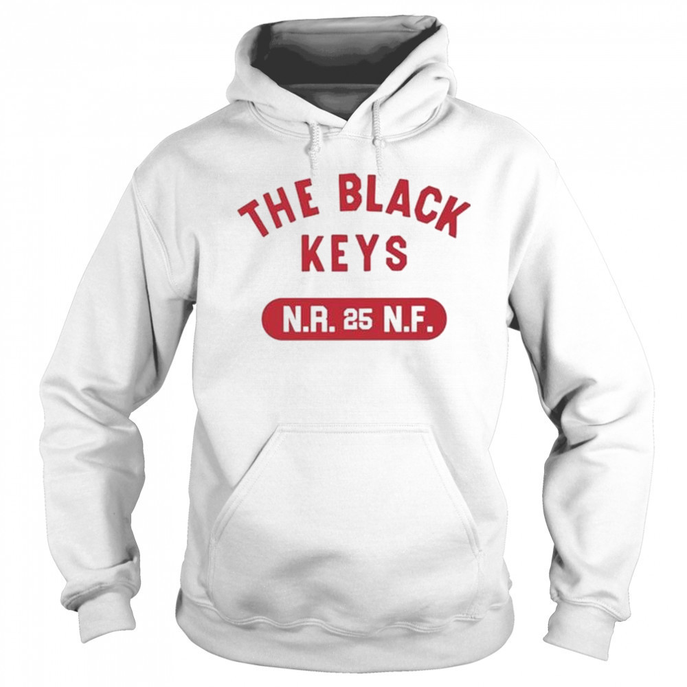 The Black Keys Red N.R. 25 N..F. t-shirt Sweatshirt