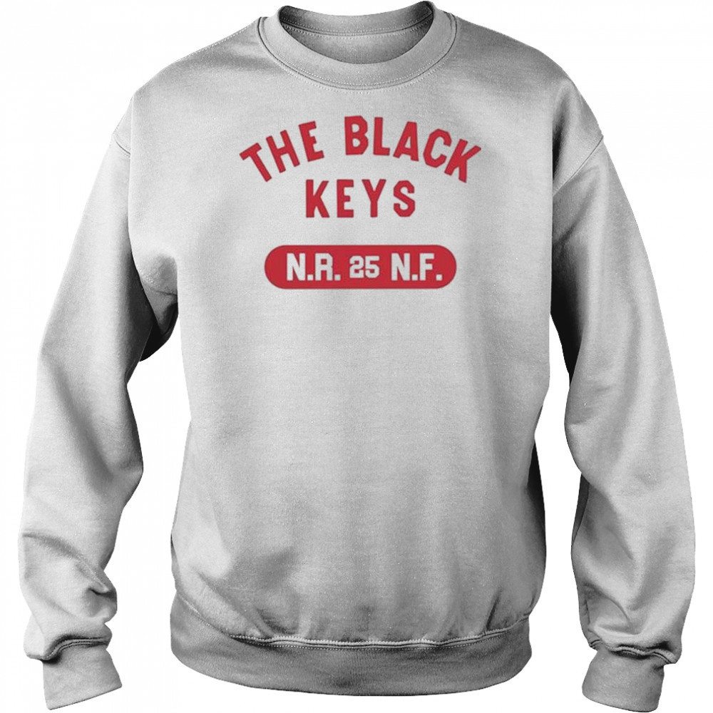 The Black Keys Red N.R. 25 N..F. t-shirt Hoodie