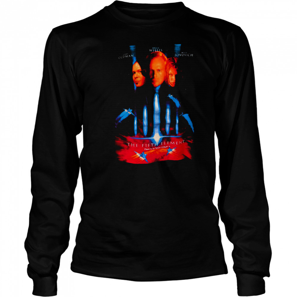 The Fifth Element Movie T Shirt Long Sleeved