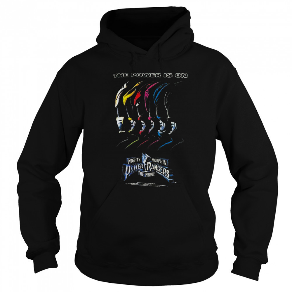 The Movie The Power Is On Black T Shirt Sweatshirt