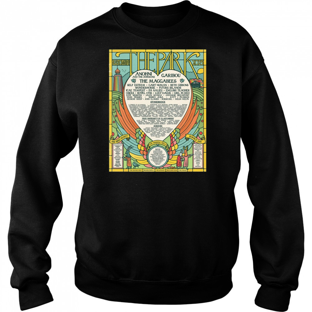 The Park Glastonbury Festival 2025 Hms Sweet Charity The Wishing Well Bimble Inn Poster t-shirt Hoodie