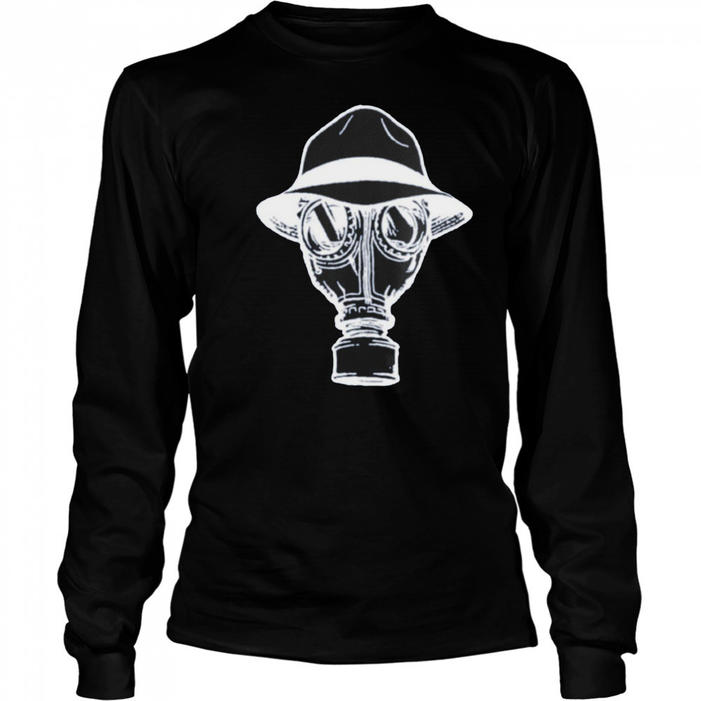 The Psycho Realm Gas Mask T Shirt Long Sleeved