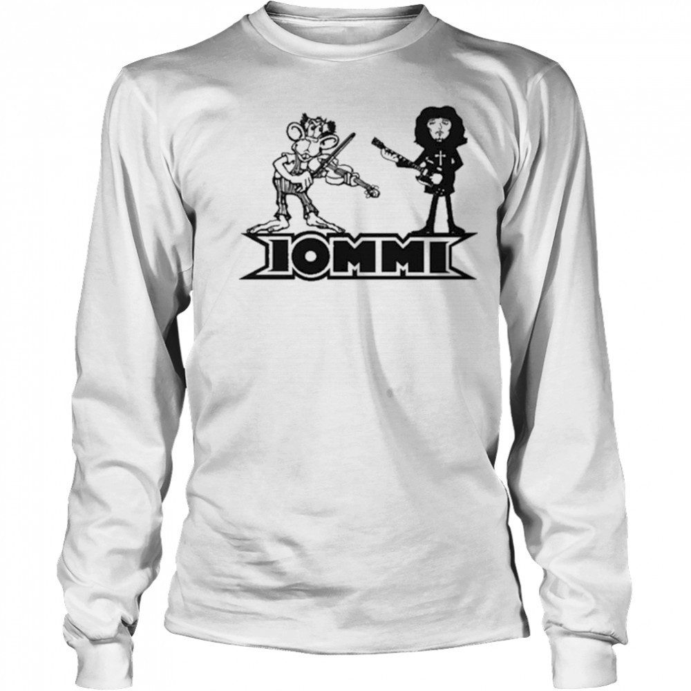 Tony Iommi And Monkey T-shirt Long Sleeved