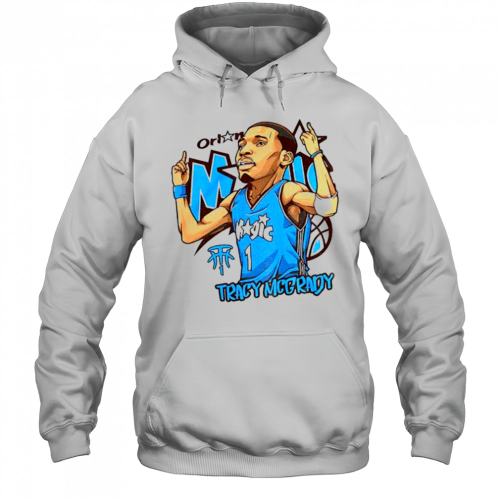 Tracy McGrady 1 Orlando Magic Basketball NBA cartoon shirt Hoodie