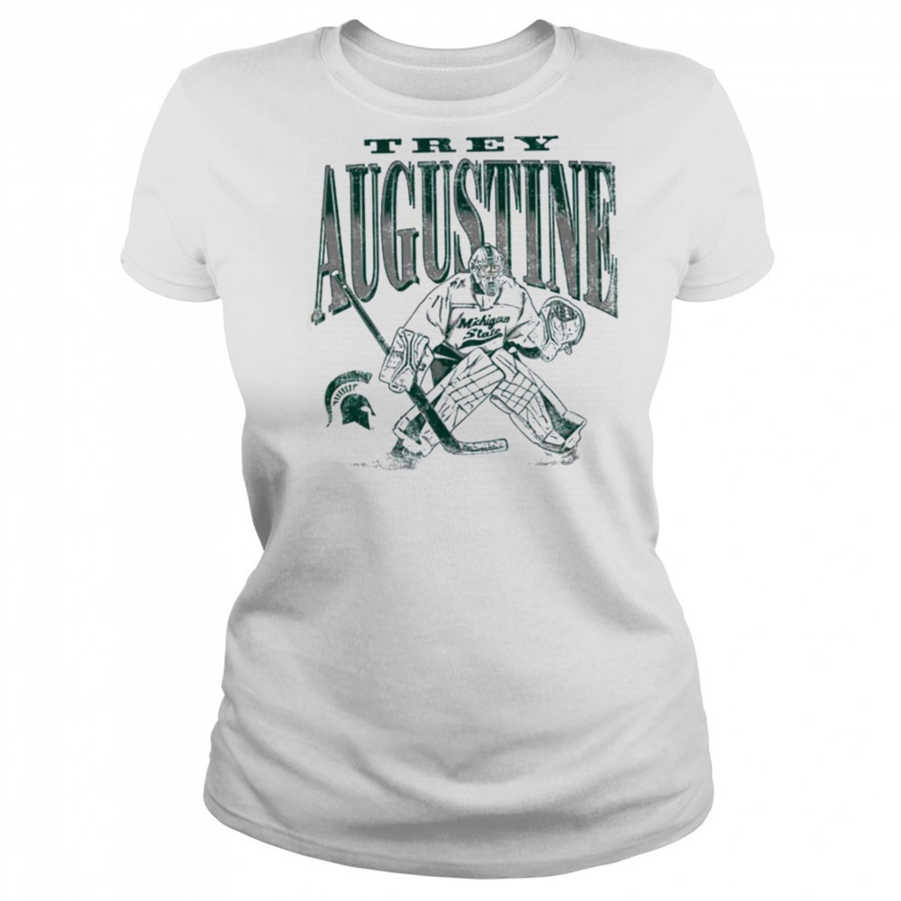 Trey Augustine Michigan State Spartans Hockey Goalie T Shirt Women's T-shirt