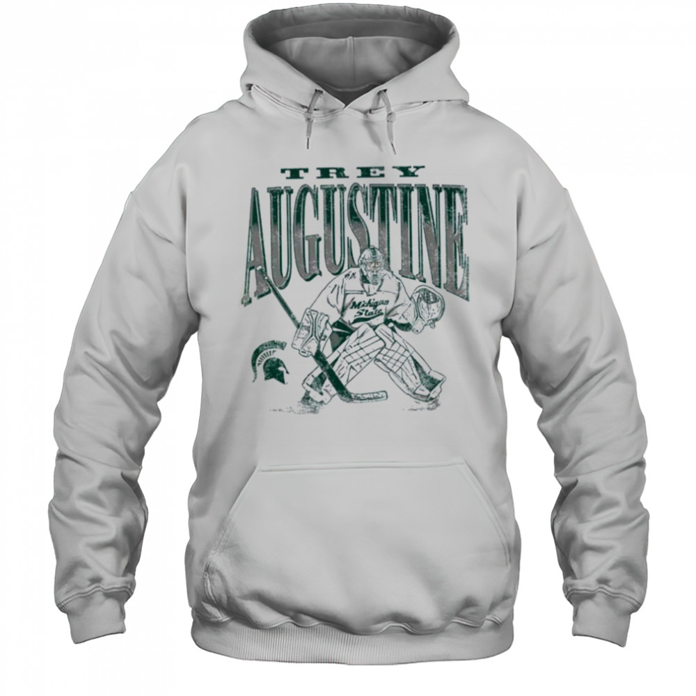 Trey Augustine Michigan State Spartans Hockey Goalie T Shirt Hoodie