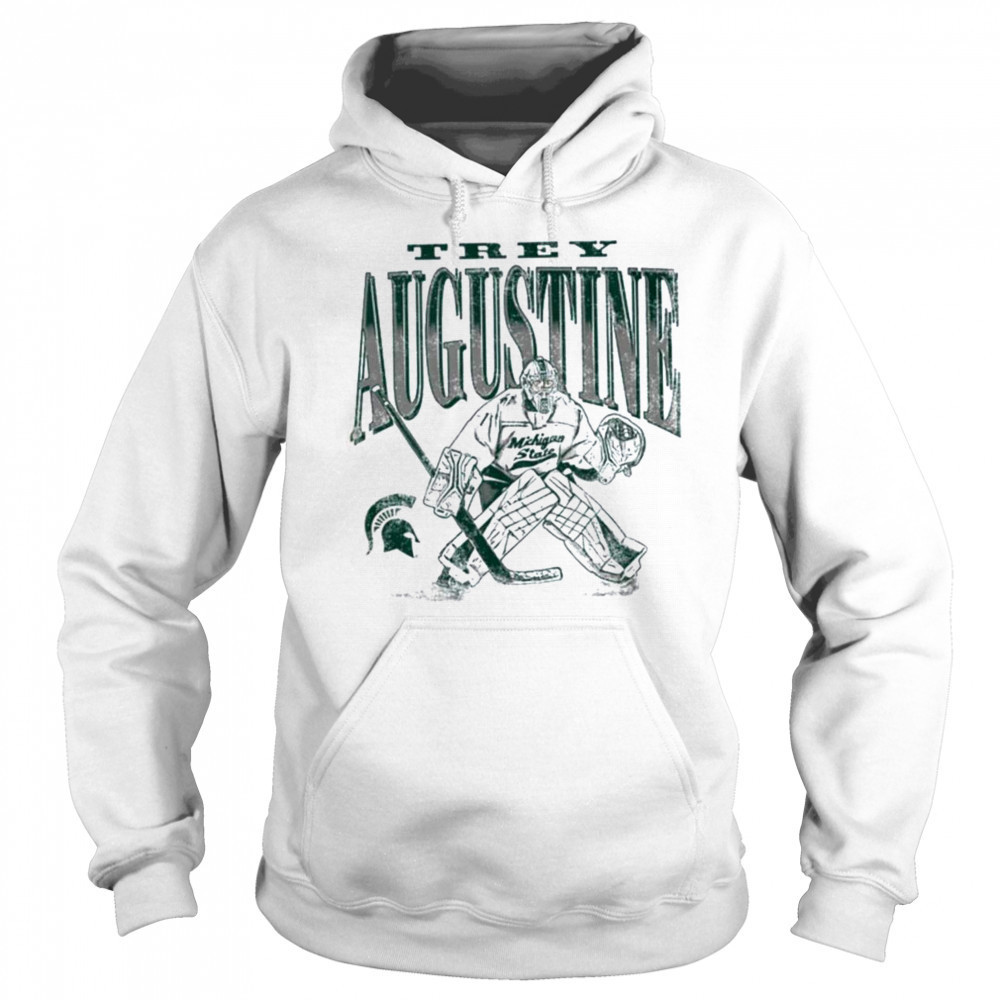 Trey Augustine Michigan State Spartans Hockey Goalie T Shirt Sweatshirt