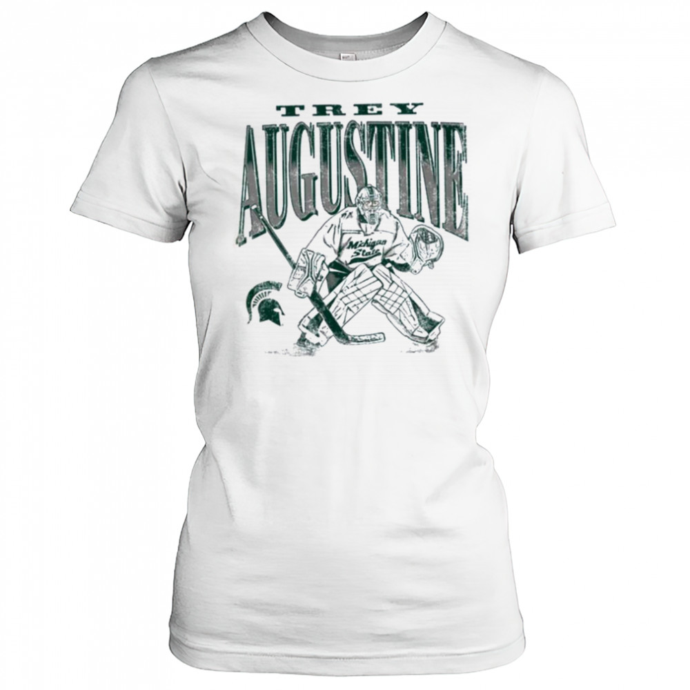Trey Augustine Michigan State Spartans Hockey Goalie T Shirt Women's T-shirt