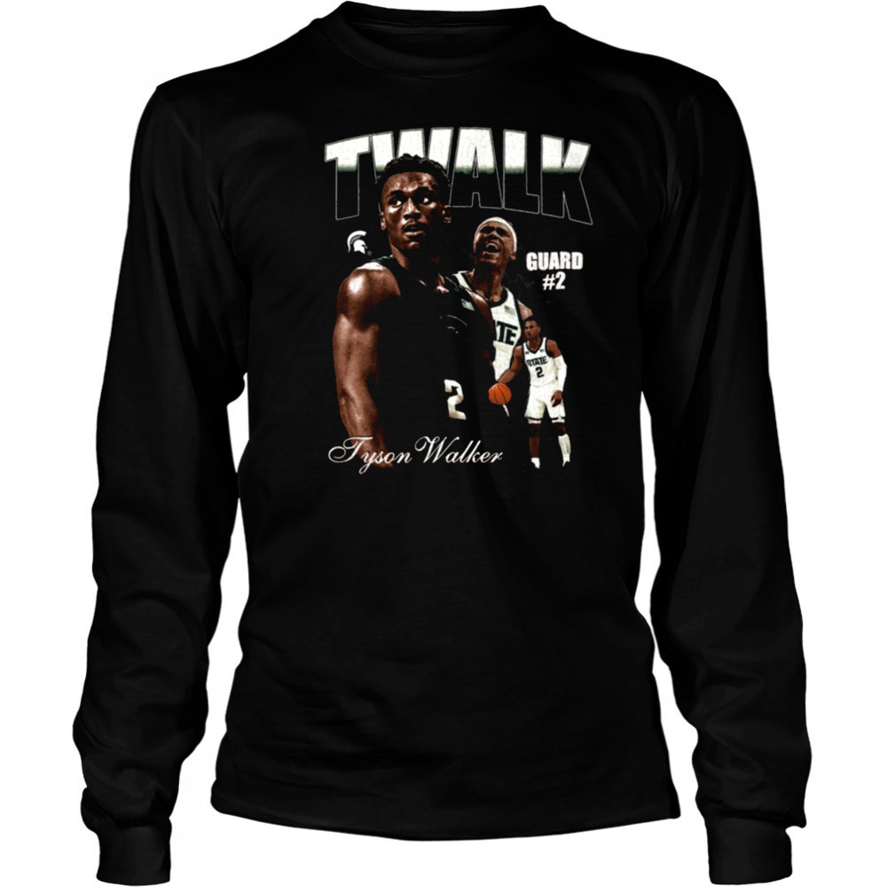 Tyson Walker Basketball T Shirt Long Sleeved