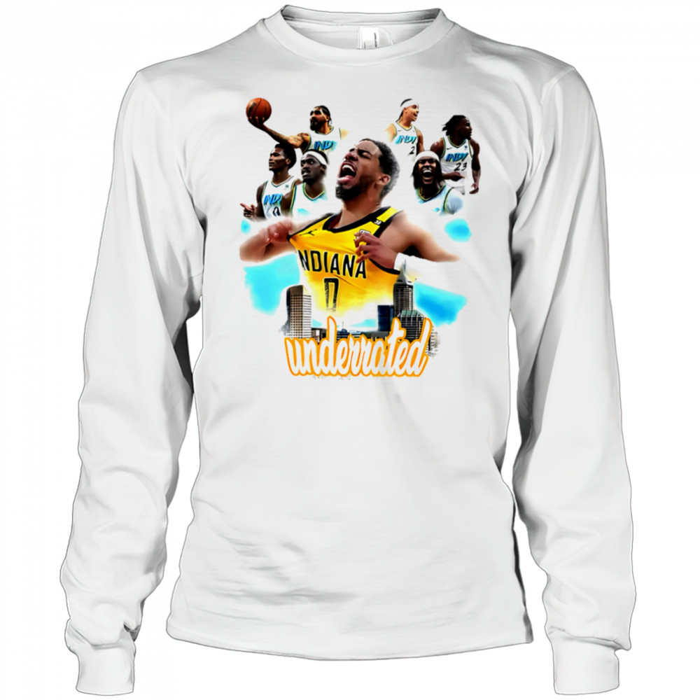 Underrated basketball Indiana shirt Long Sleeved