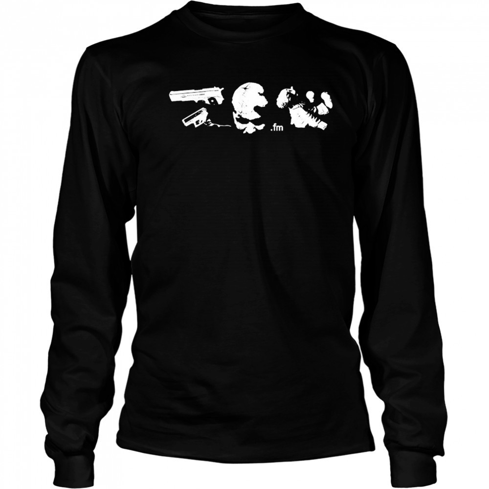 Vein.FM Death Fm T-shirt Long Sleeved