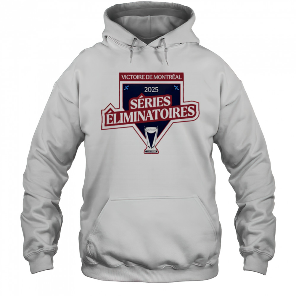 Victoire de Montreal 2025 Séries Eliminatoires Special shirt Hoodie