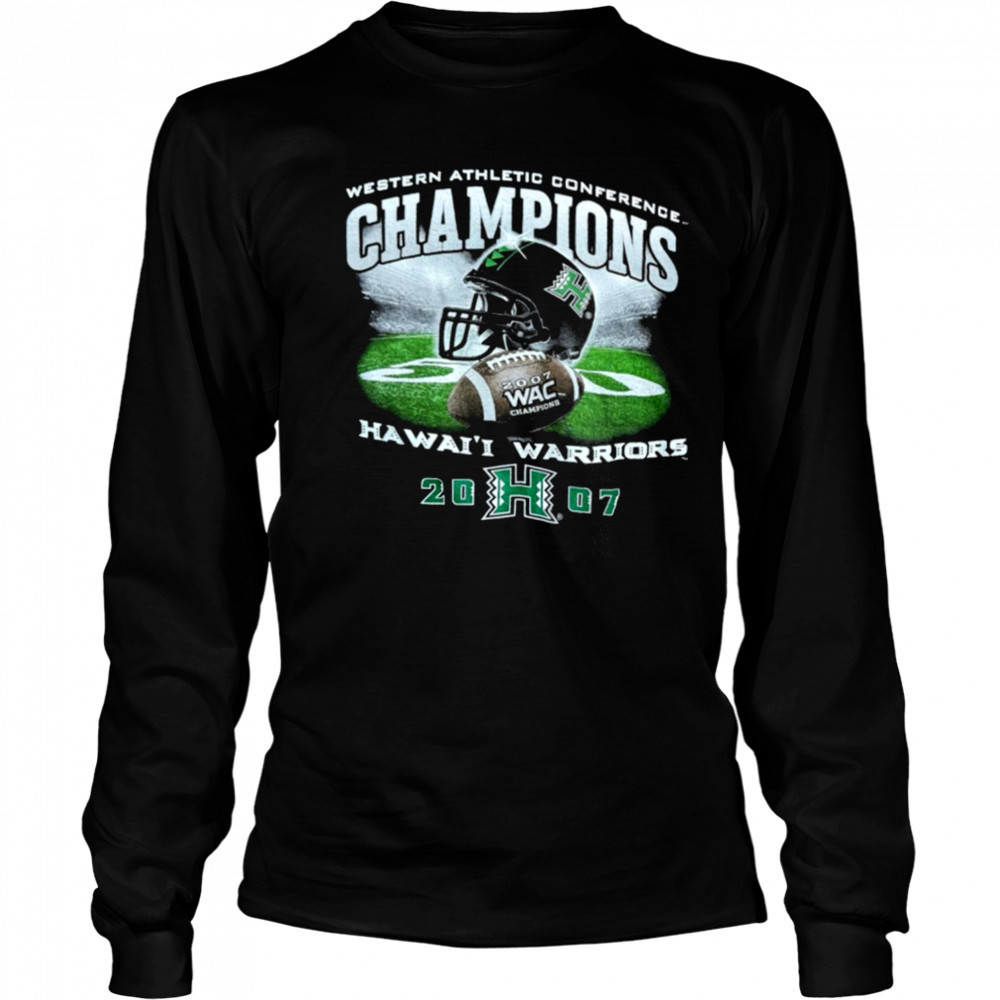 Vintage Hawaii Warriors Shirt Long Sleeved