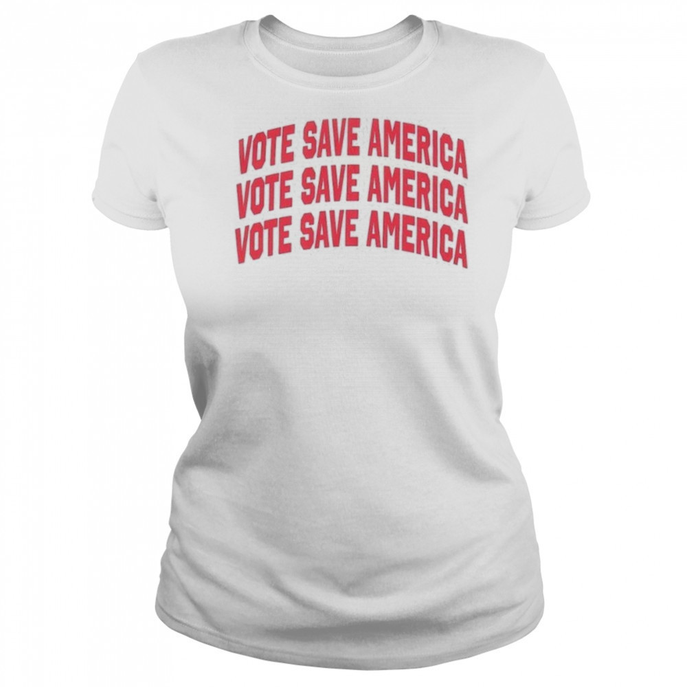 Vote Save America Letterman T-Shirt Women's T-shirt