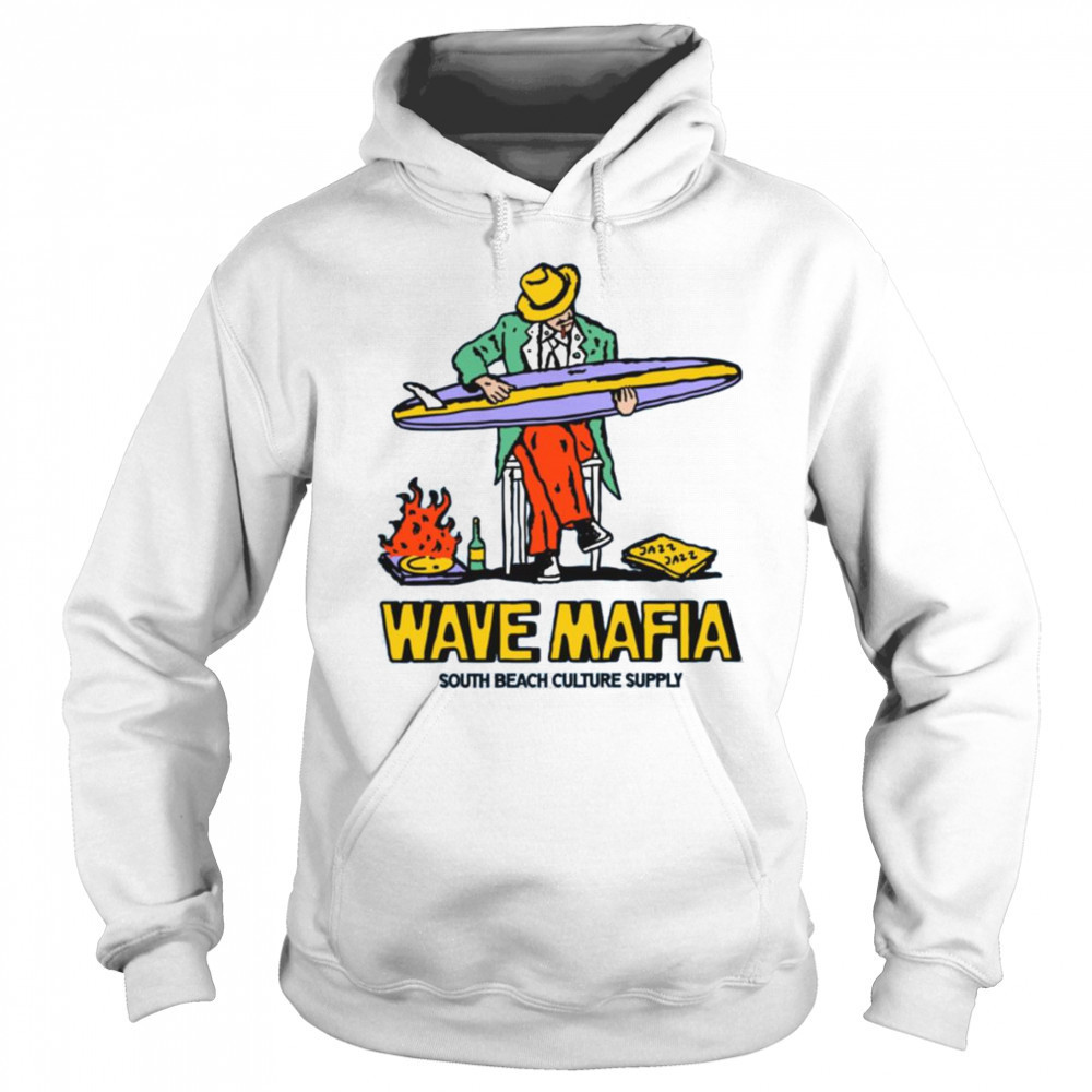 Wave Mafia South Beach Culture Supply T Shirt Sweatshirt