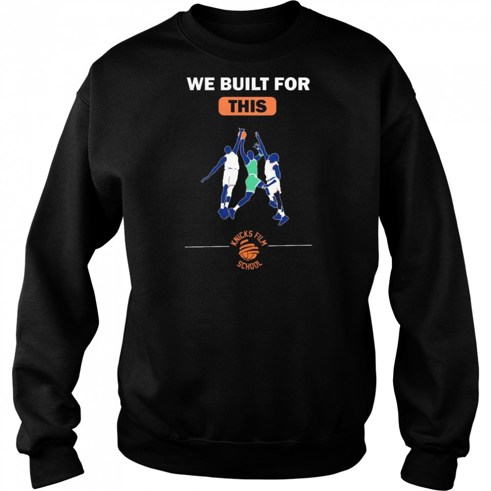 We built for this Knicks film school New York Knicks basketball t-shirt Hoodie