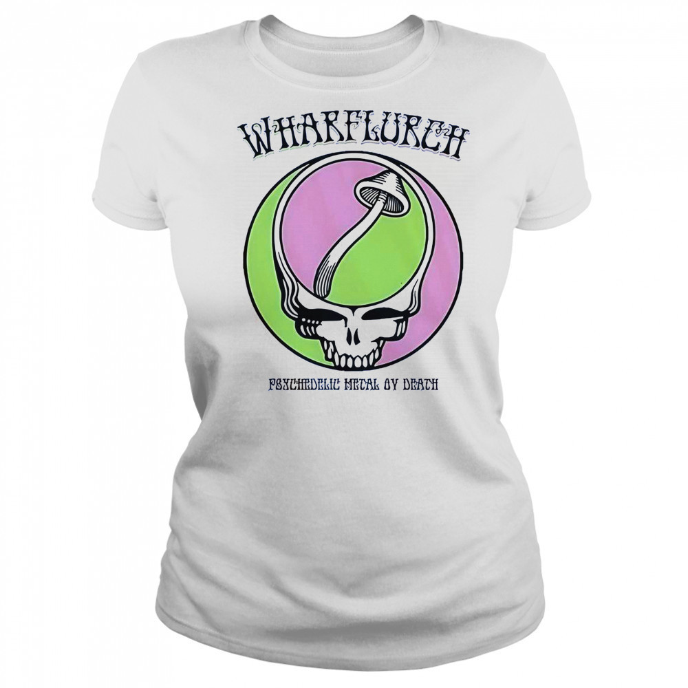 Wharflurch X Grateful Dead Psychedelic Metal By Death T-Shirt Women's T-shirt