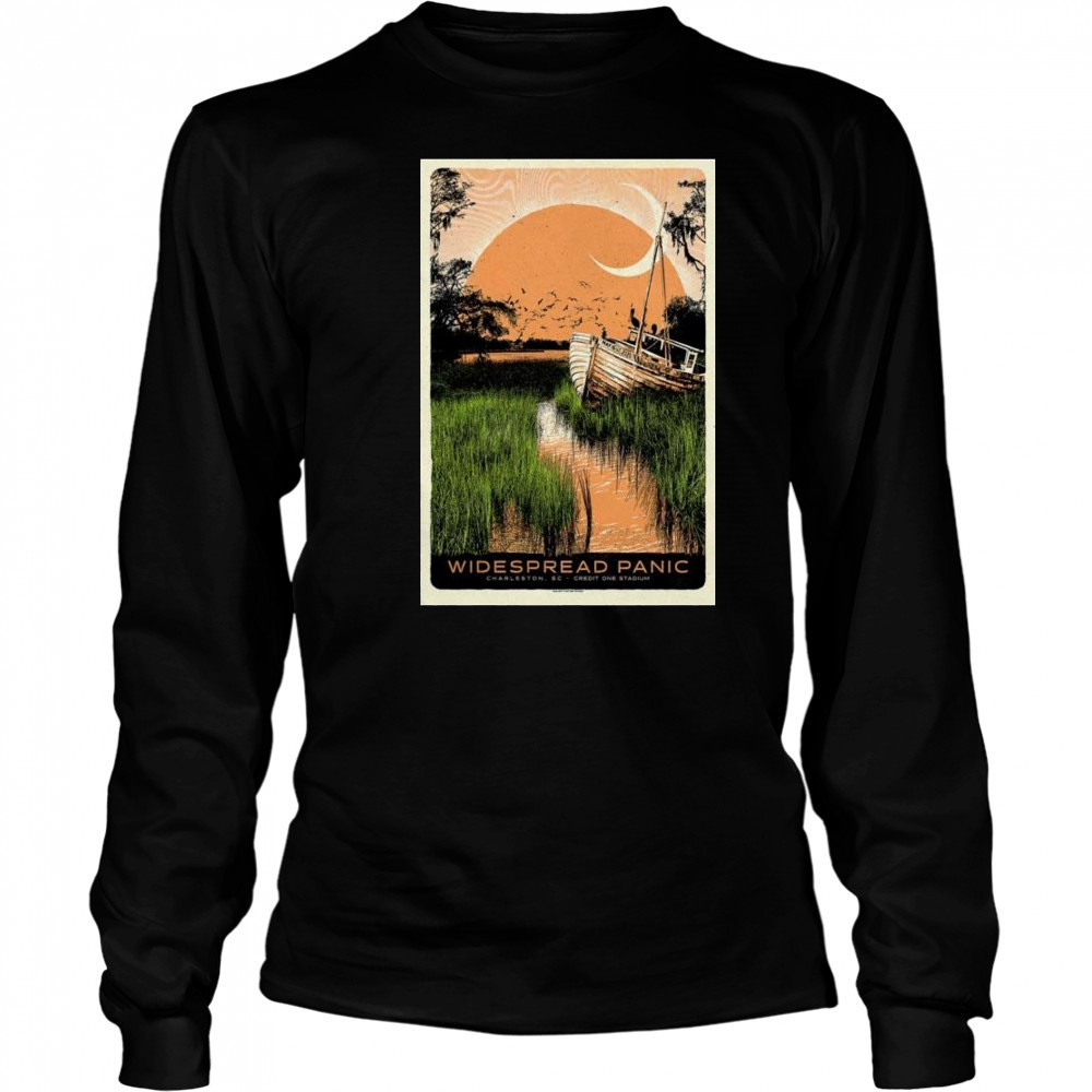 Widespread Panic Credit One Stadium Charleston SC May 16-17 2025 Tour t-shirt Long Sleeved