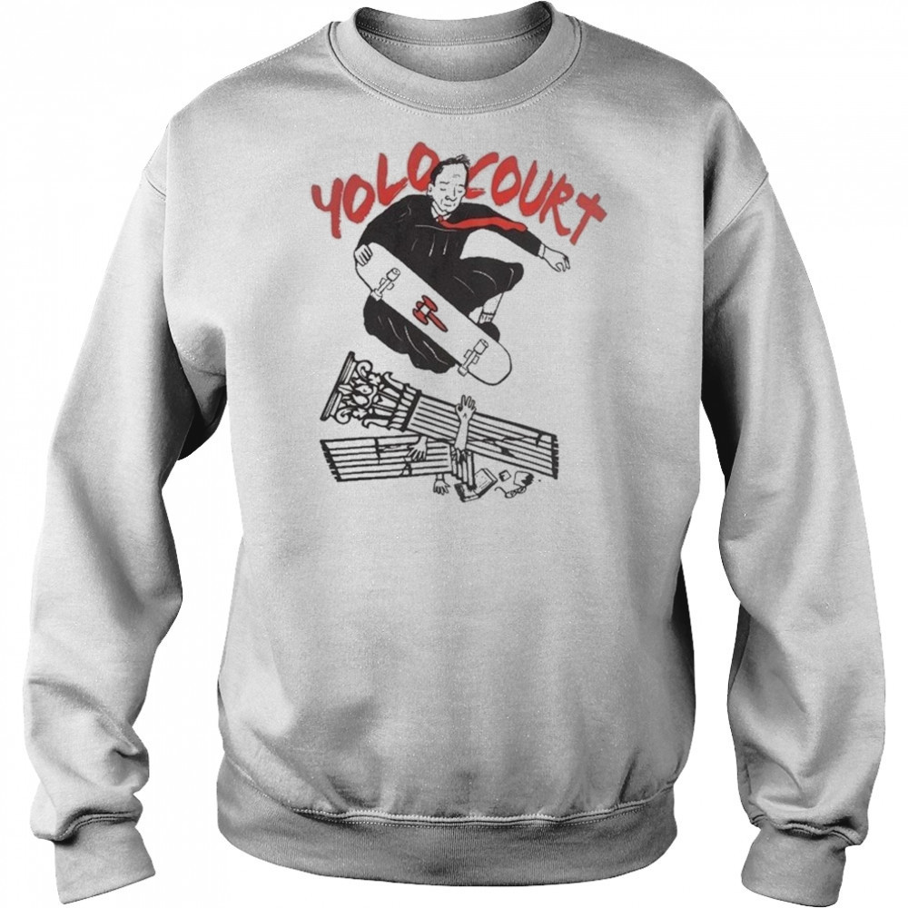 Yolo Court Skateboard T-shirt Hoodie