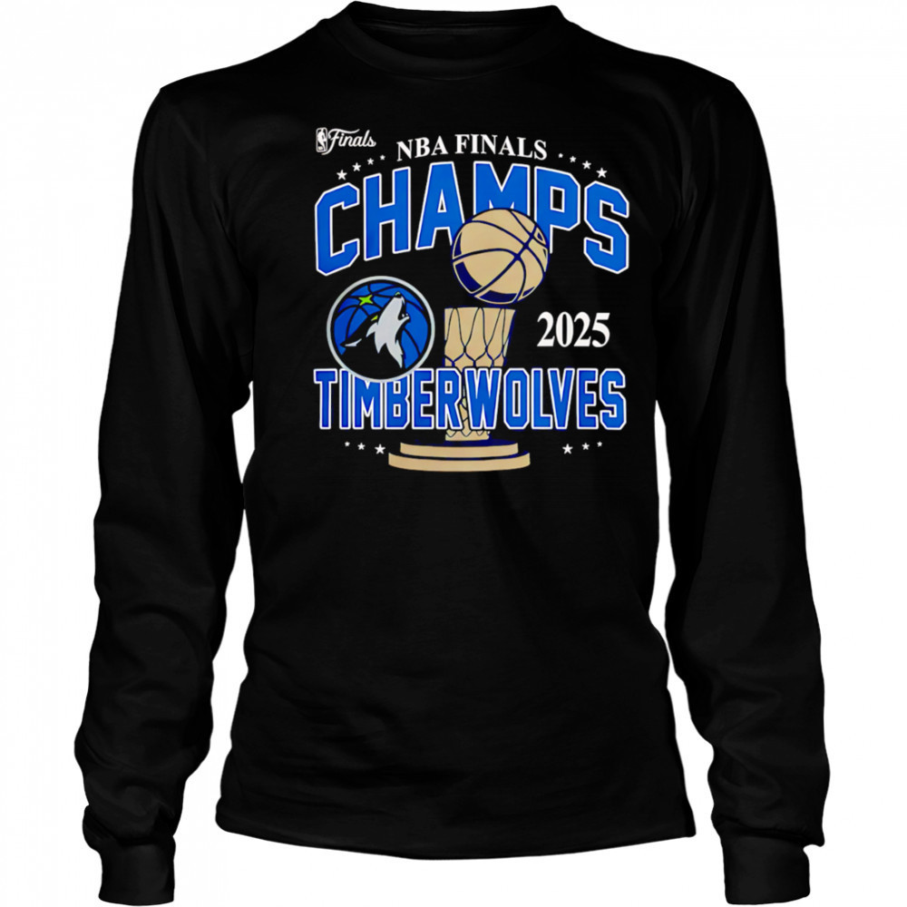 2025 NBA Finals Minnesota Timberwolves Championship shirt Long Sleeved
