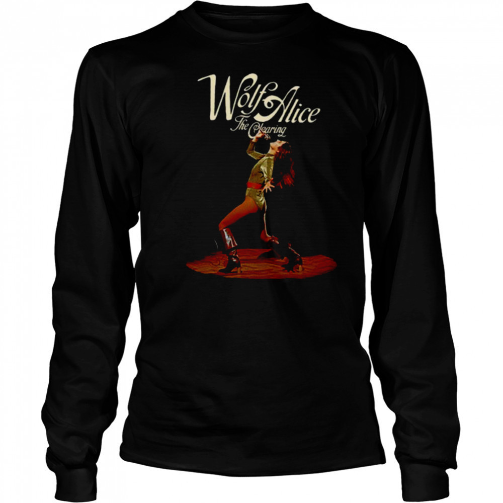 2025 Wolf Alice The Clearing Album T Shirt Long Sleeved