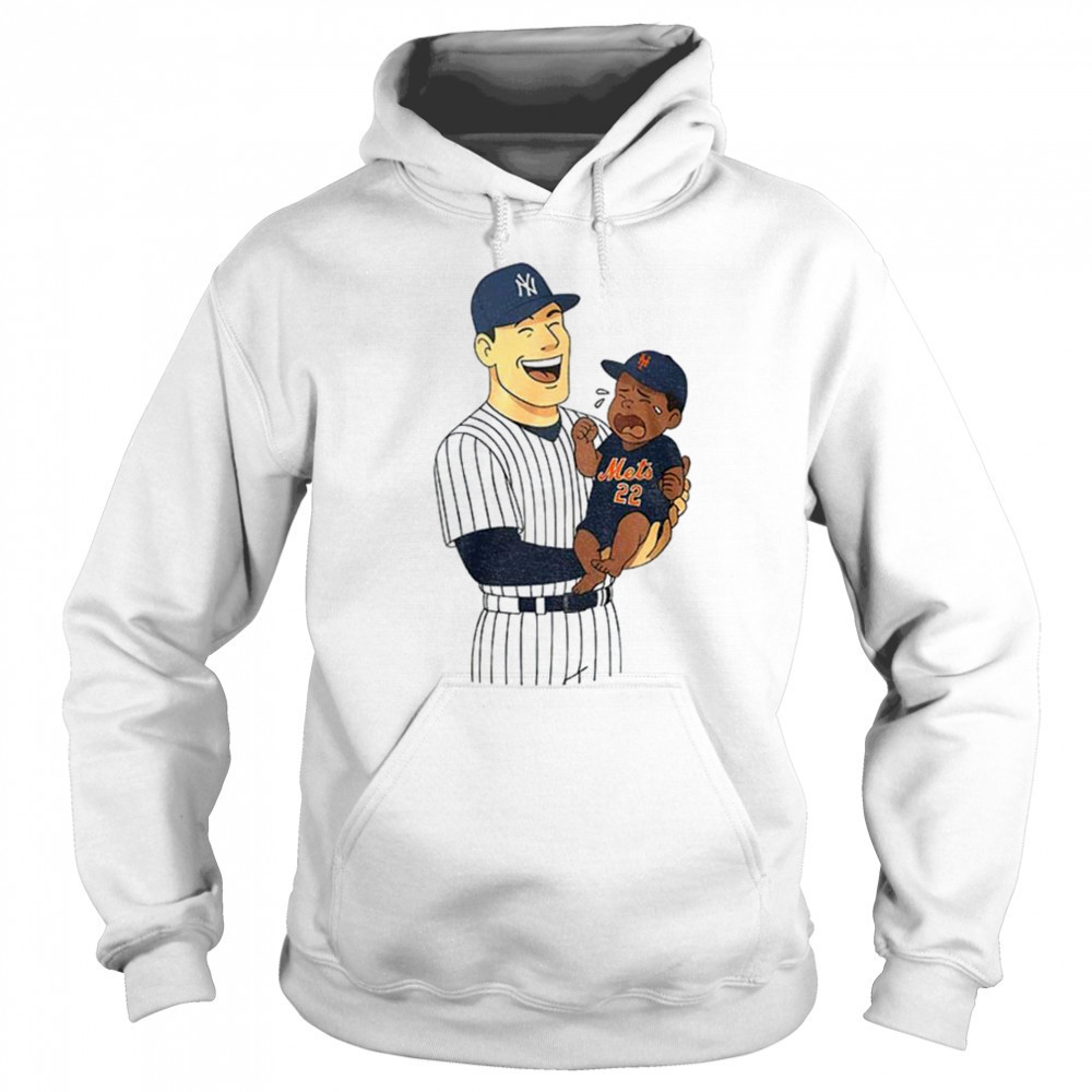 Aaron Judge Carrying Juan Soto baby crying MLB shirt Sweatshirt