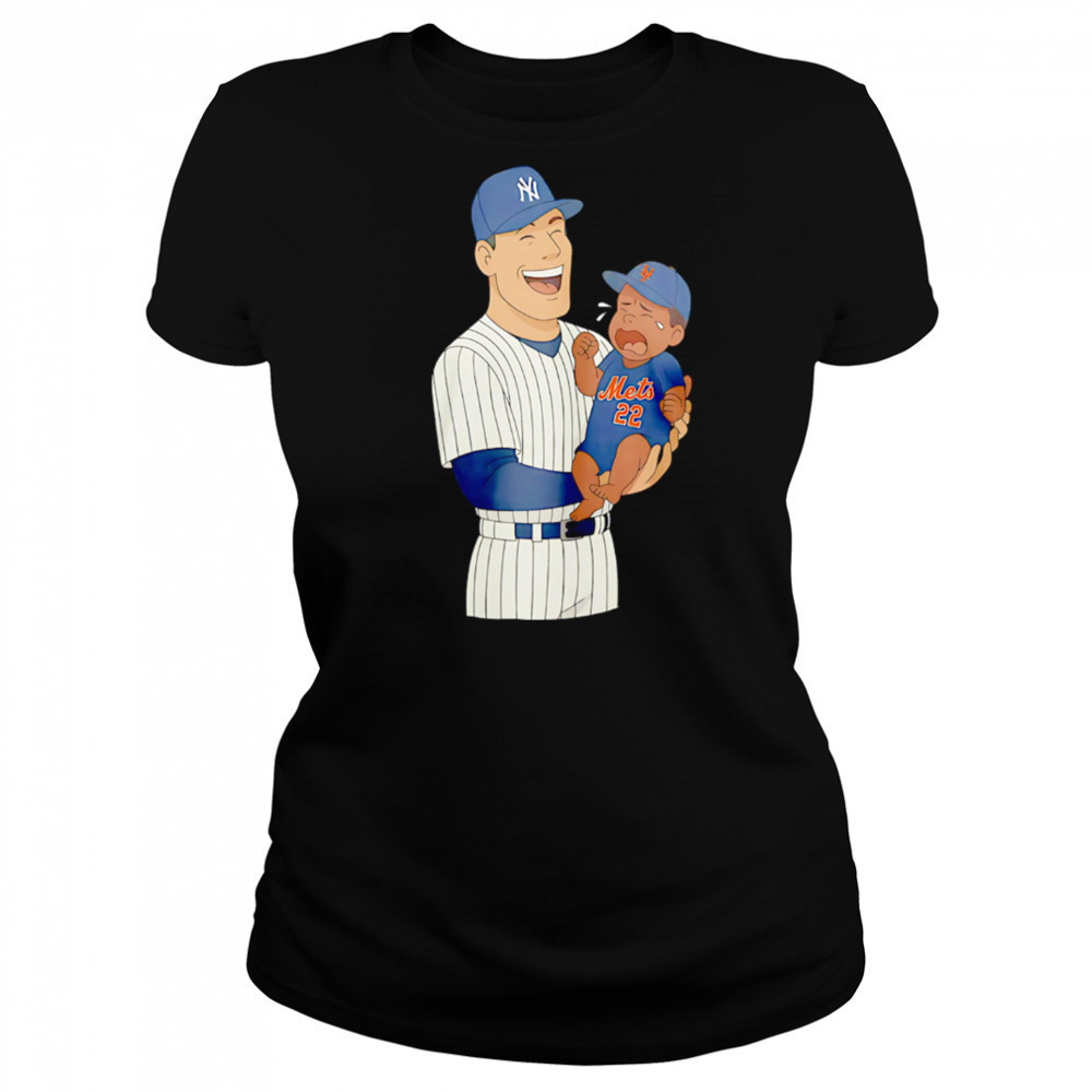 Aaron judge carrying juan soto crying shirt Women's T-shirt