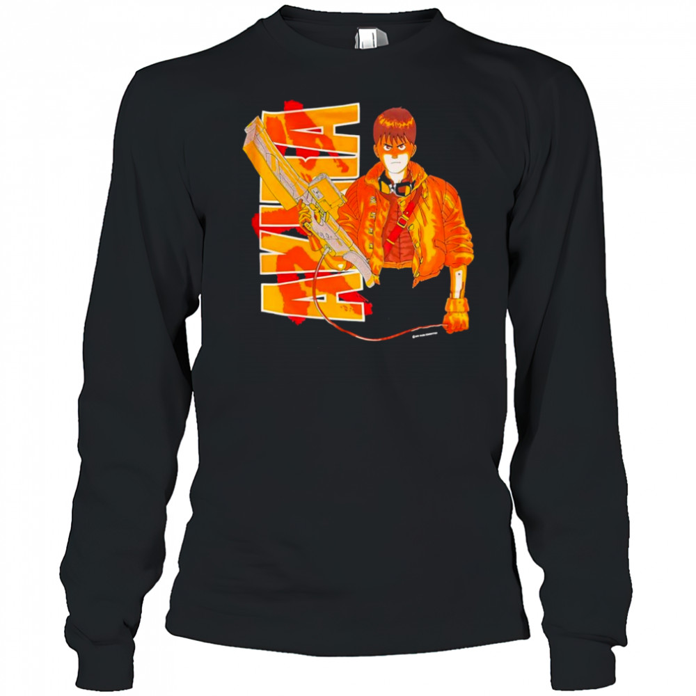 Akira Mitsuru Kuwata graphic shirt Long Sleeved